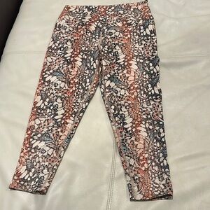 Evolution and Creation Snakeskin Print Leggings